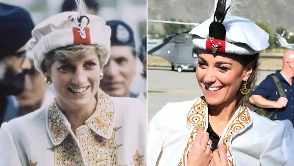 Princess Diana and Kate Middleton Pakistan Tour Hat October 16, 2019