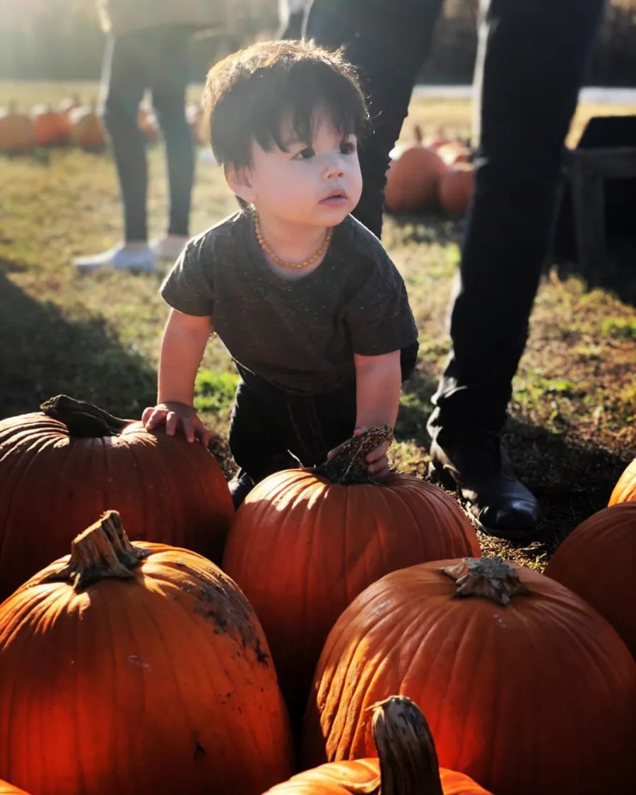 Michelle Branch Son Rhys Pumpkin Patch