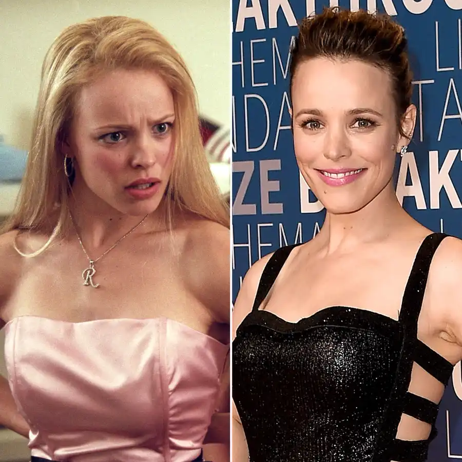 Rachel McAdams Mean Girls Then and Now