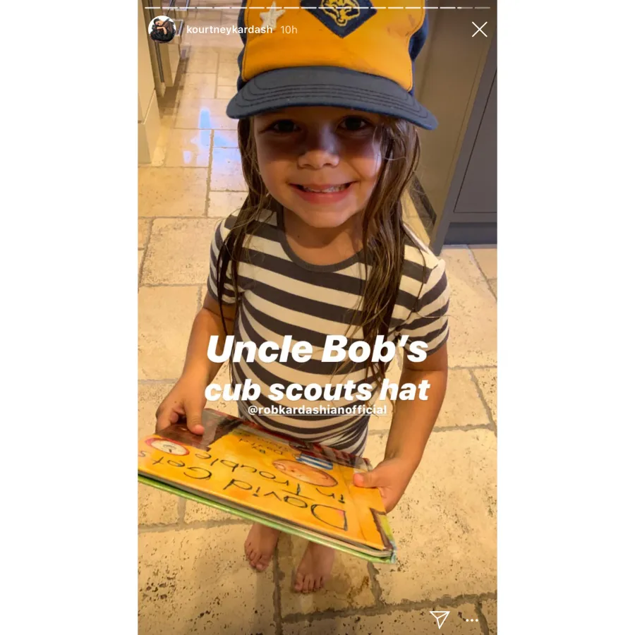 Reign Disick Rocks Hand-Me-Downs