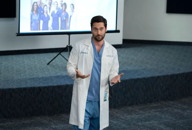Ryan Eggold as Dr. Max Goodwin New Amsterdam Recap