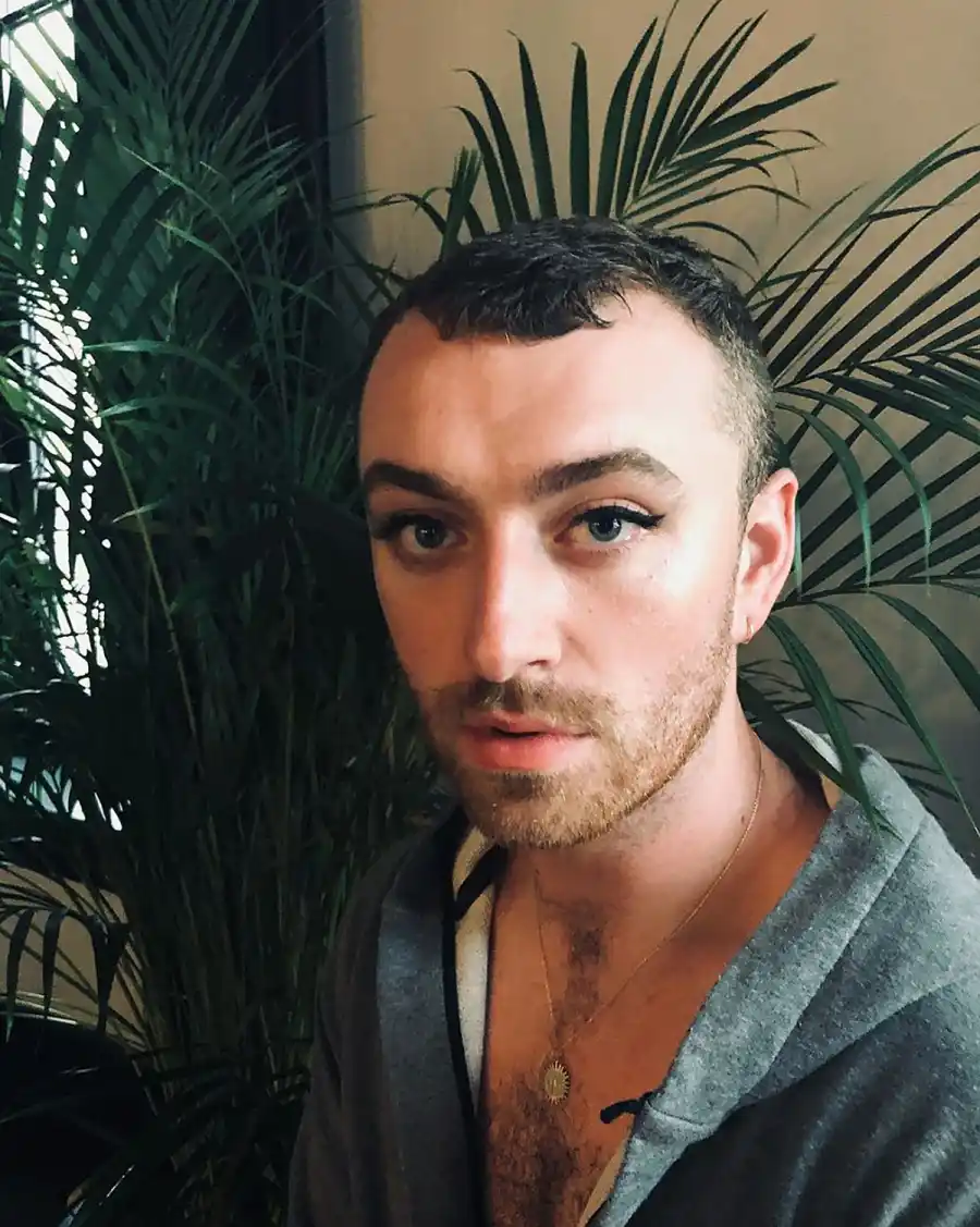 Sam Smith Best Makeup Looks - Cat Eye