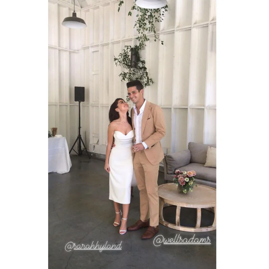 Sarah Hyland and Wells Adams Engagement Party