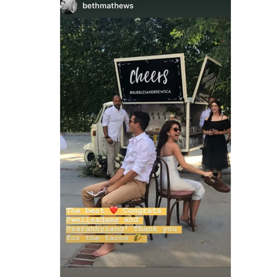 Sarah Hyland and Wells Adams Engagement Party