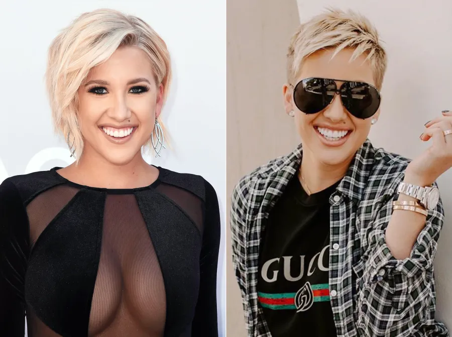 Savannah Chrisley Hair Change Bob to Pixie