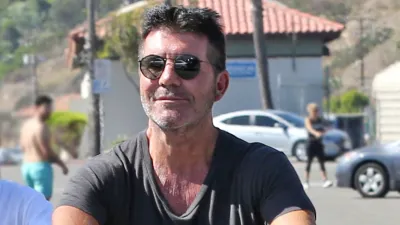 Simon Cowell-Celebrities on Bicycles! See Hollywood’s Pedal Pushers Ride Through the Streets