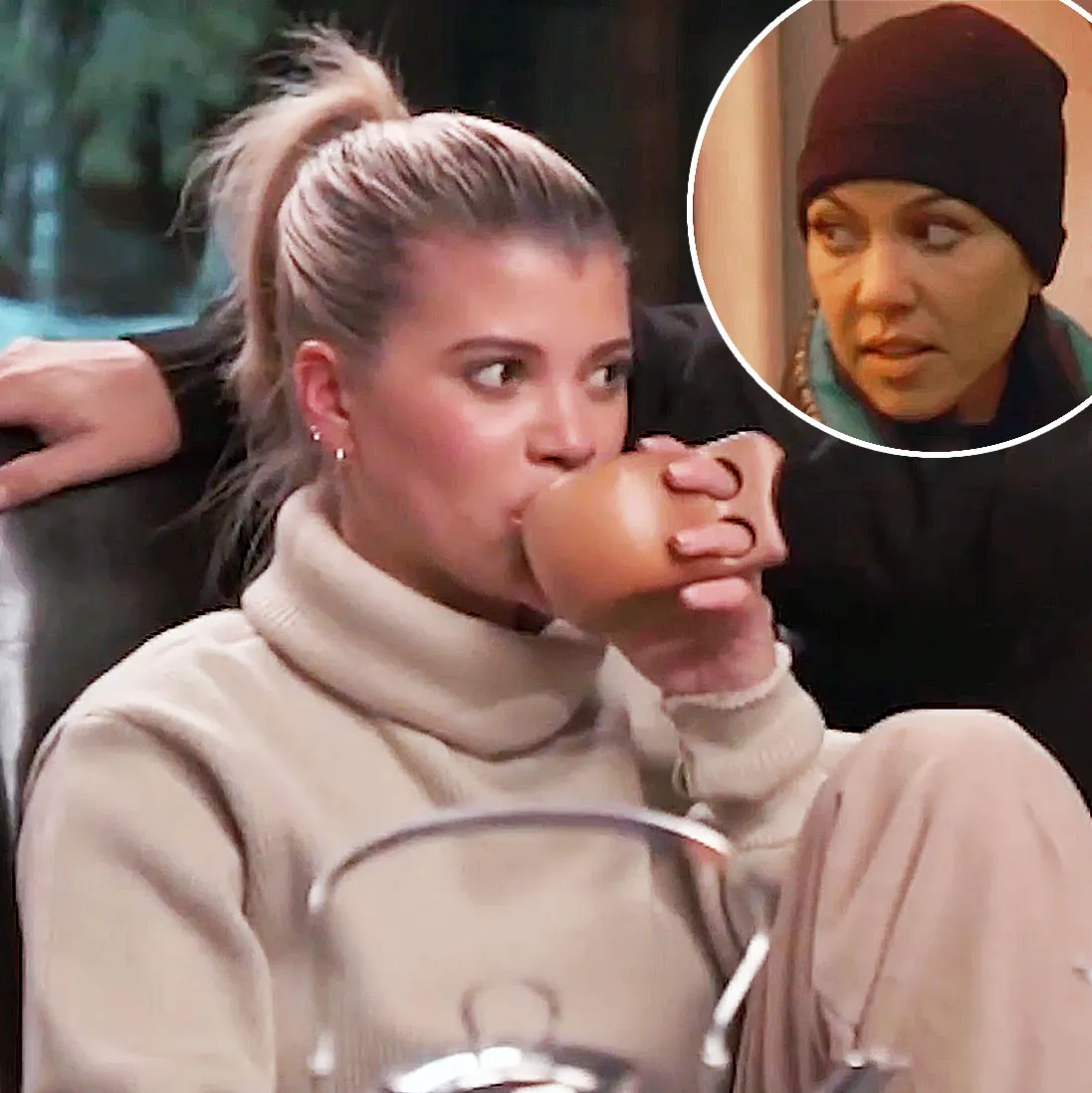 Sofia Richie Makes Awkward KUWTK Debut with Scott Disick and Kourtney Kardashian