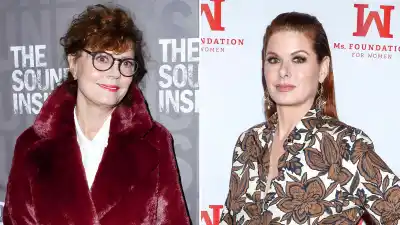 Susan Sarandon Talks Debra Messing Feud