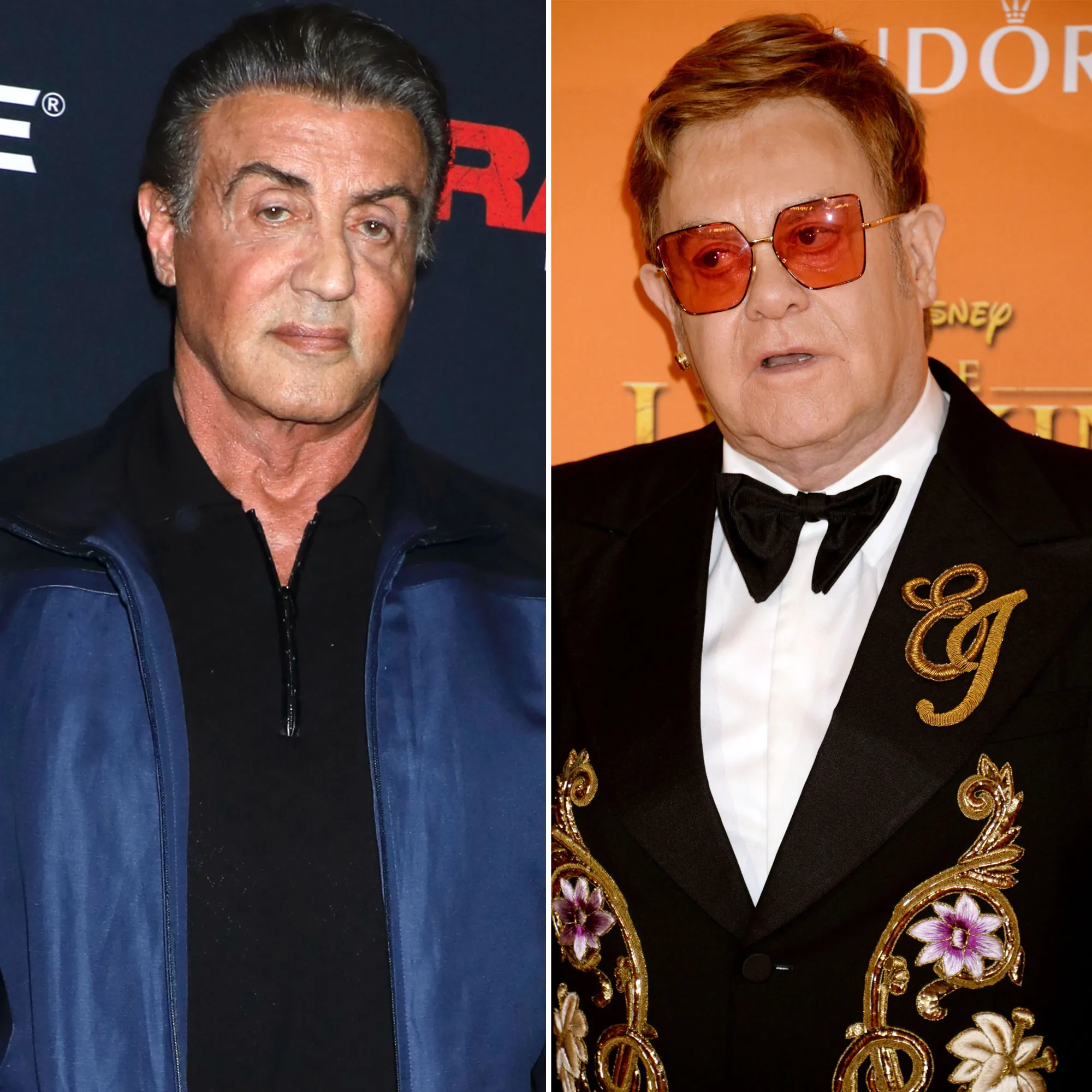 Sylvester Stallone Slams Elton John's Claim He Fought Richard Gere Over Princess Diana-1