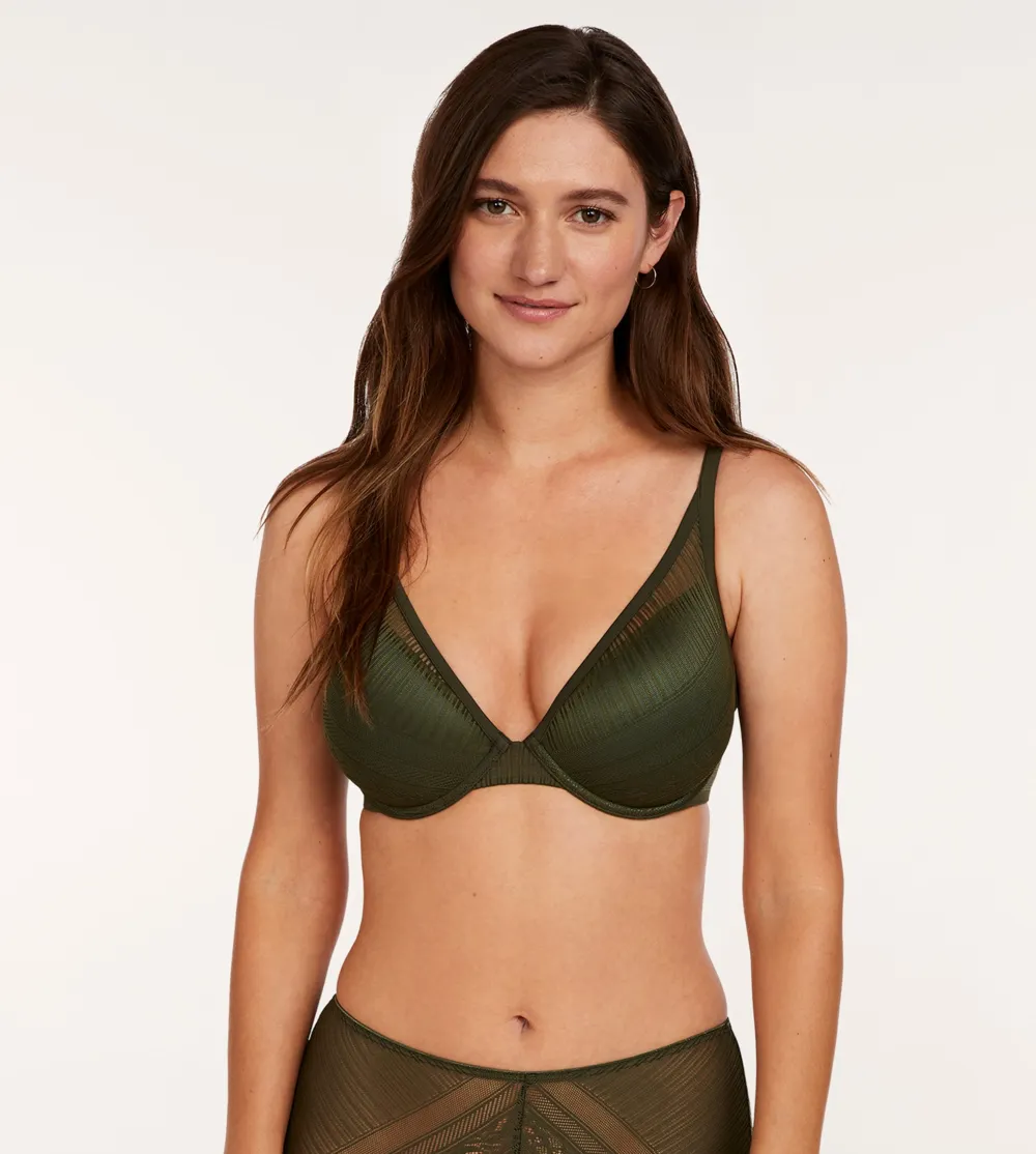 ThirdLove Everyday Lace Plunge Bra