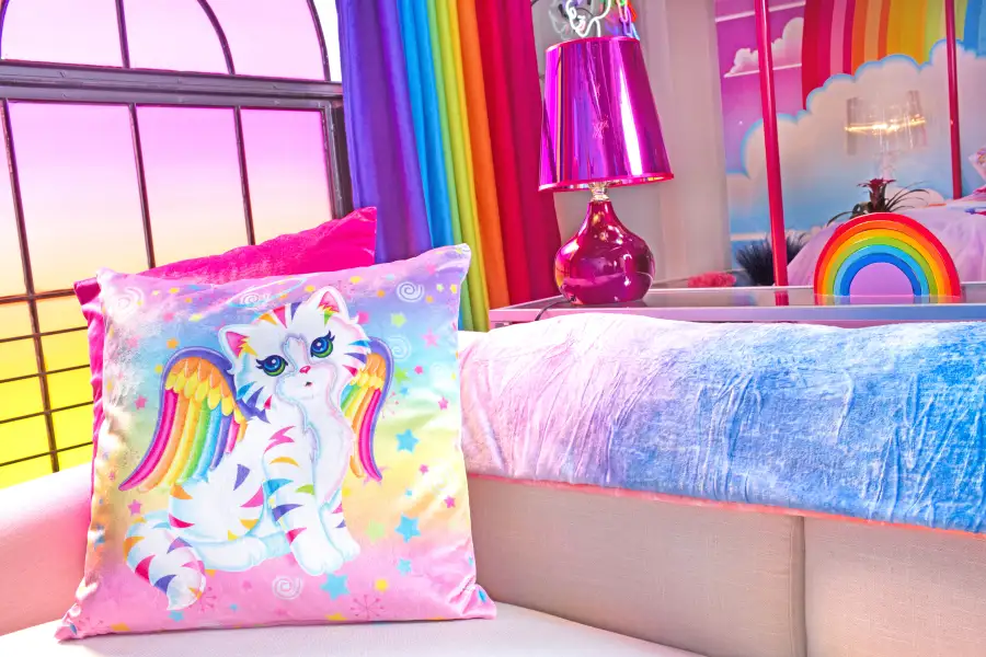 Lisa Frank Hotel Suite Features 90s Snacks More