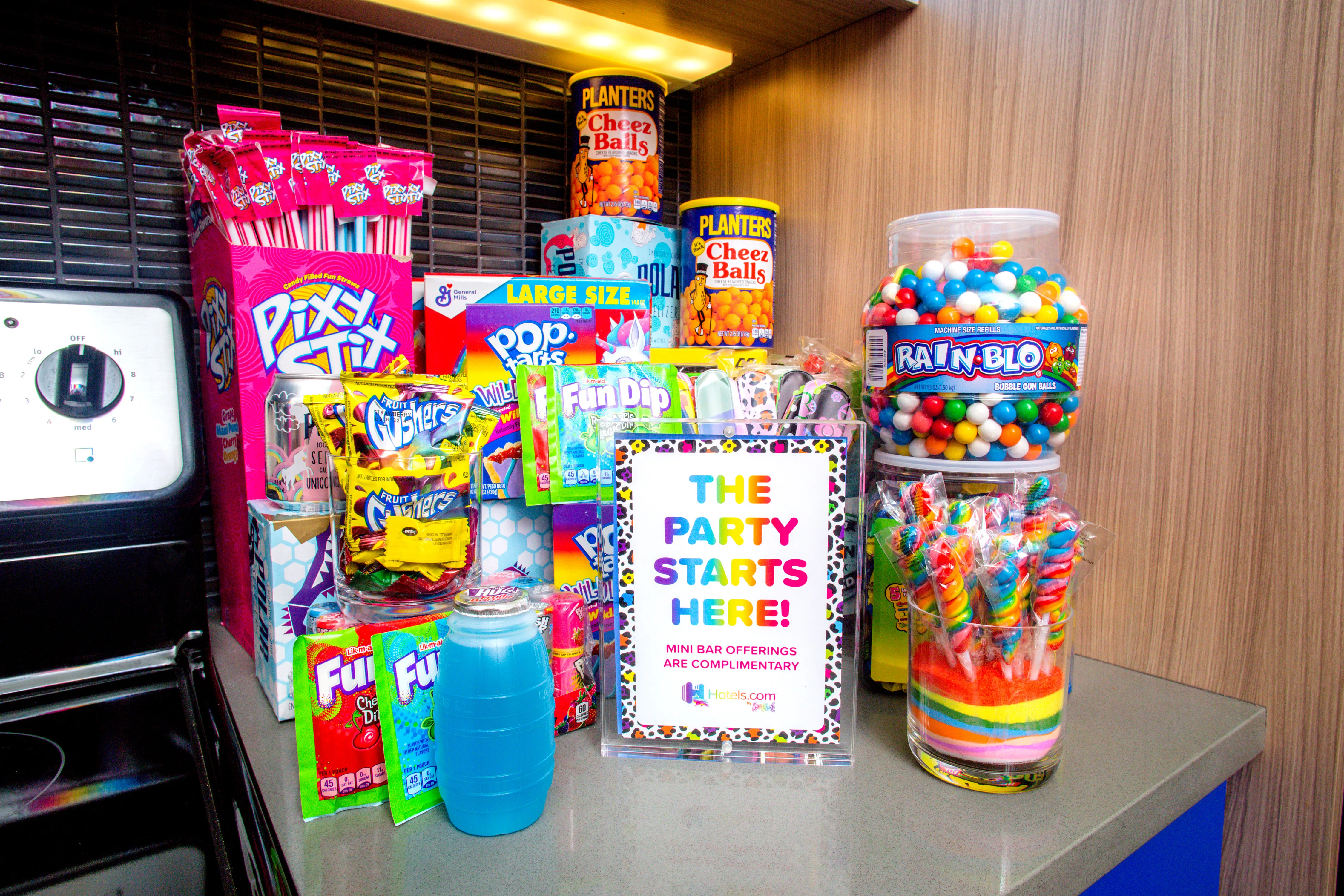 Lisa Frank Hotel Suite Features 90s Snacks More