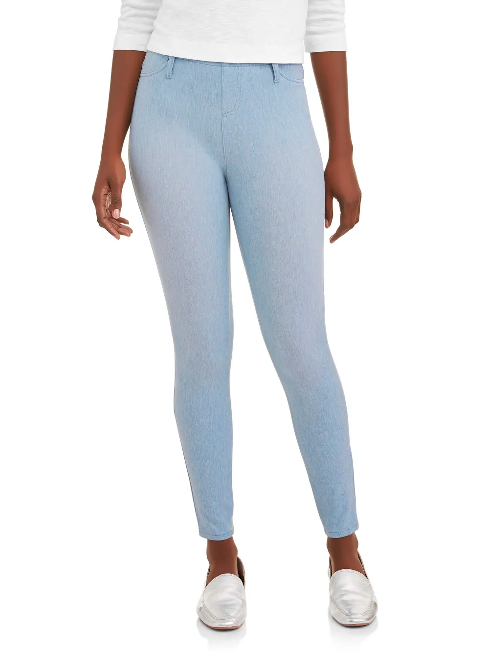 Time and Tru light blue jegging