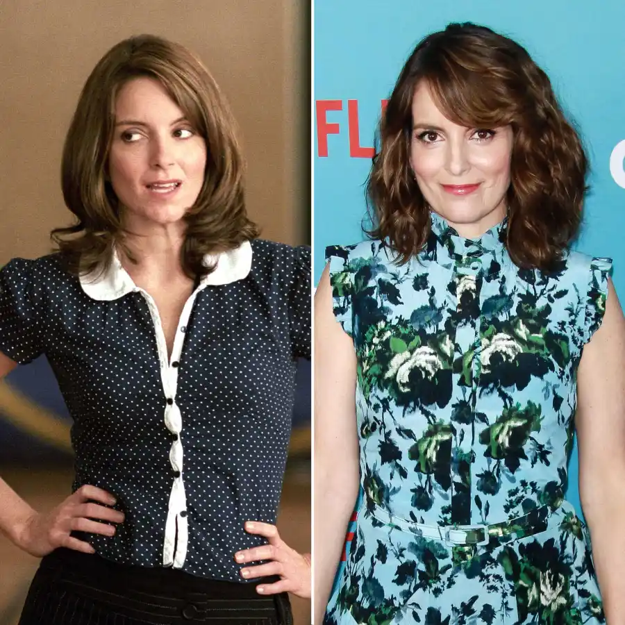 Tina Fey Mean Girls Then and Now