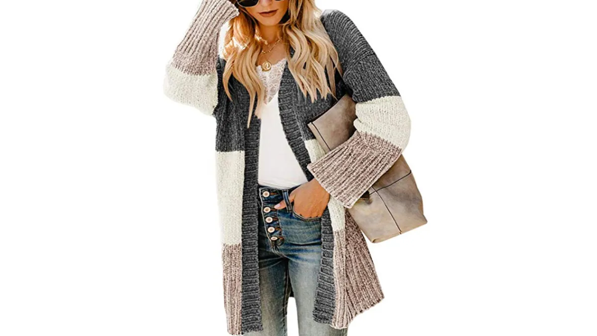 Yacooh Womens Boho chunky sweater