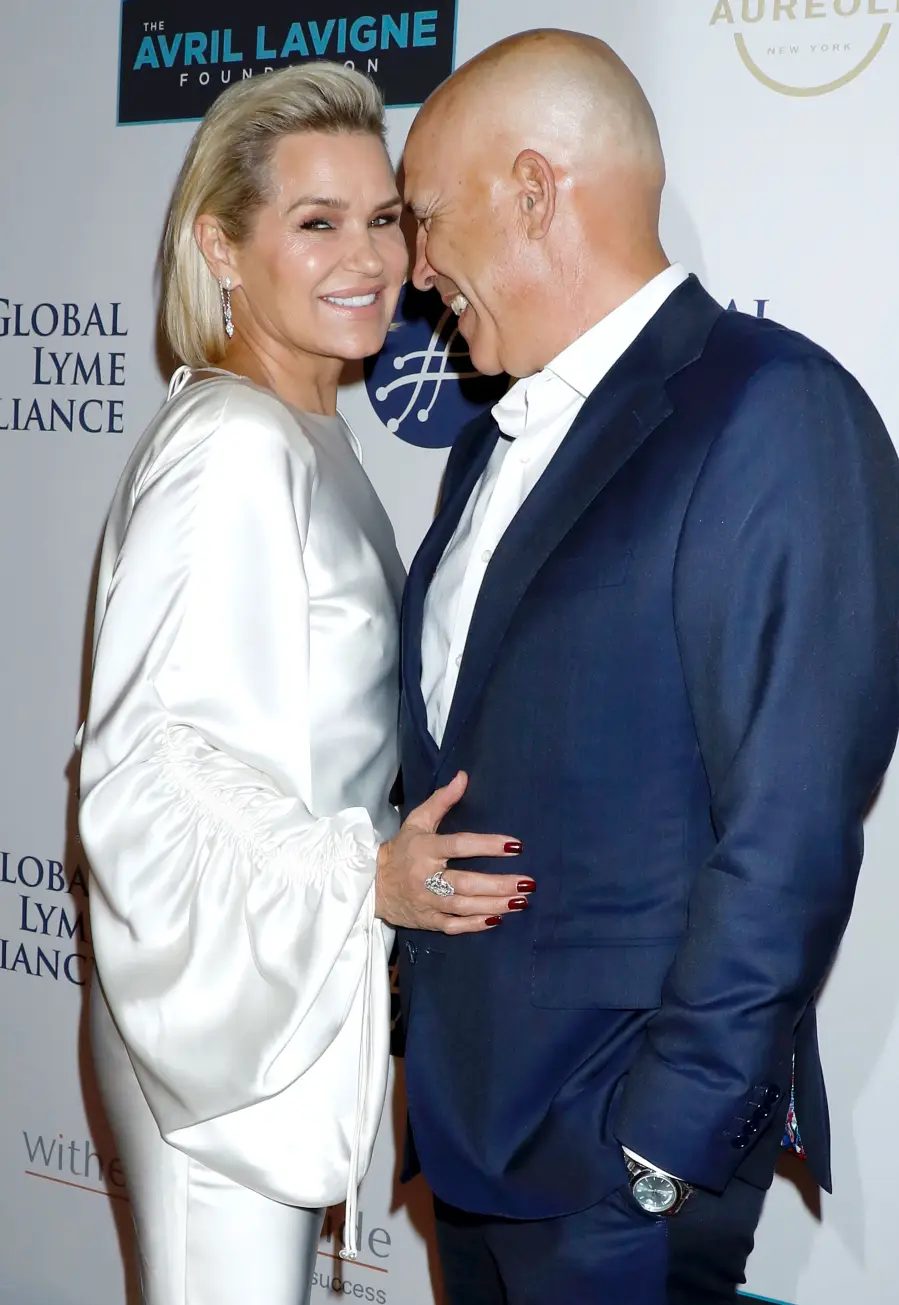 Yolanda Hadid Boyfriend Joseph Jingoli Make Their Red Carpet Debut