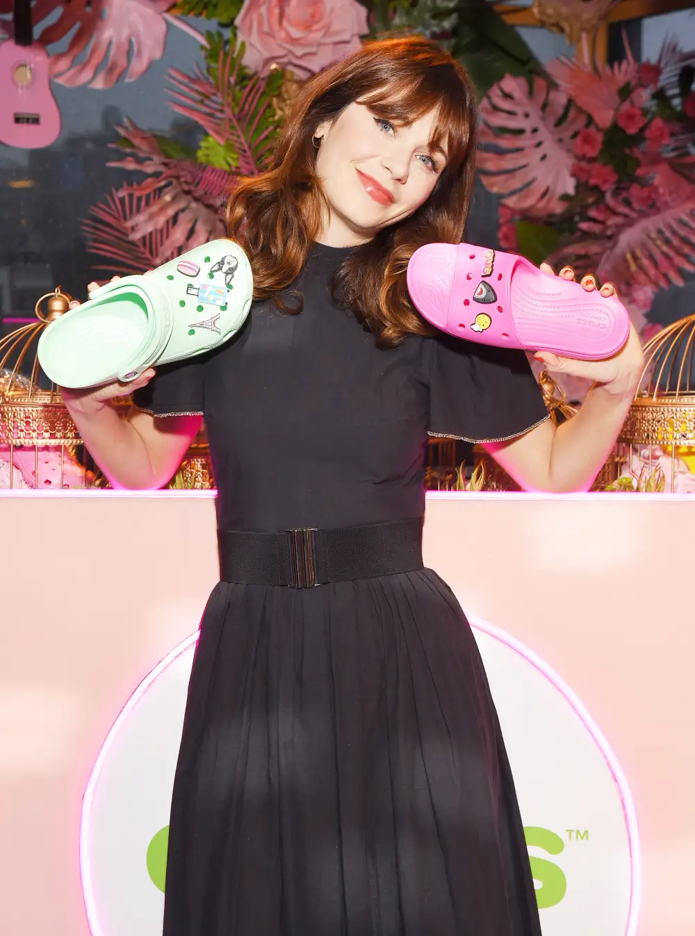 Zooey Deschanel Crocs Interview
