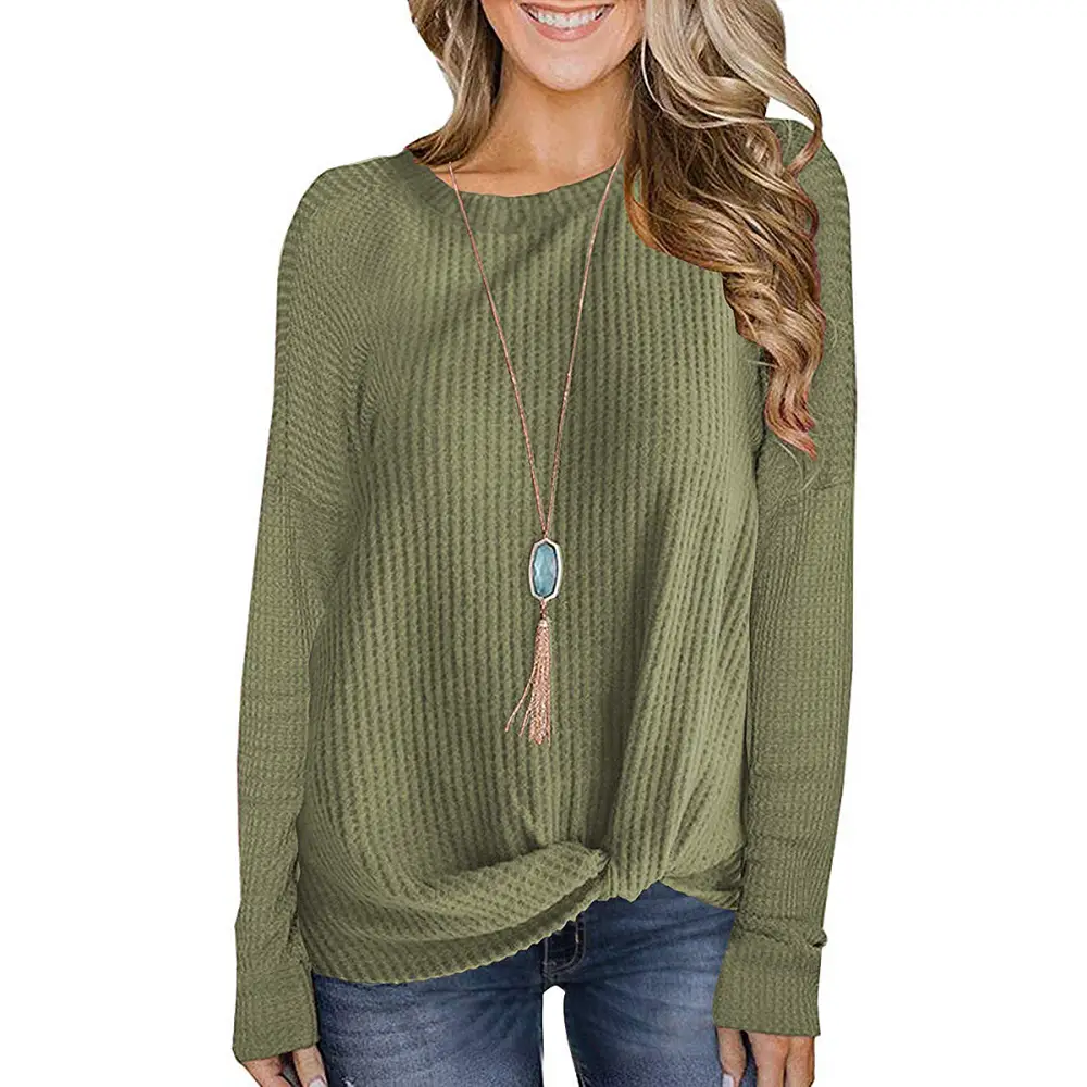 MIHOLL Twist Knot Top