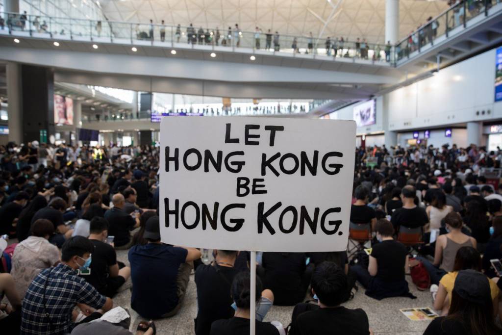 Hong Kong protests luxury