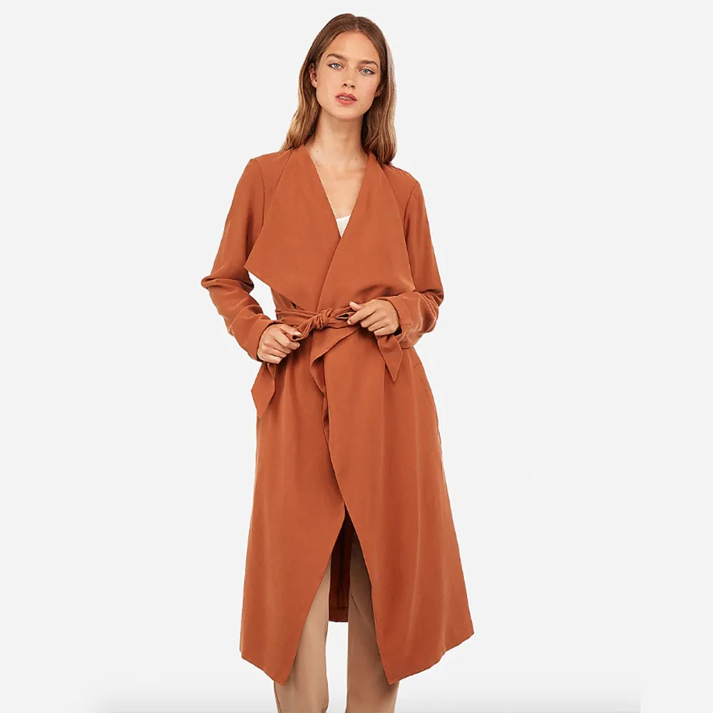Express Trench Coat Cinnamon