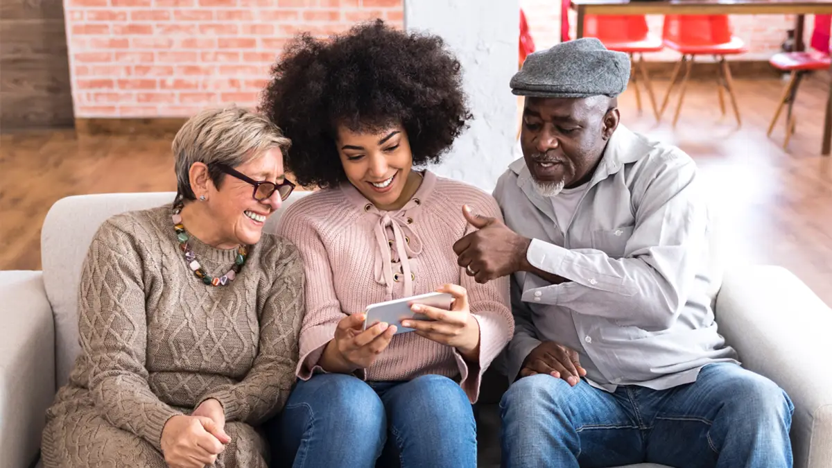 family using 23 and me