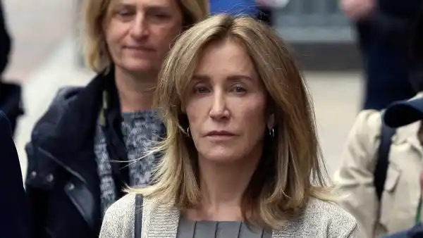 Felicity Huffman Spotted in Prison Jumpsuit Amid Visit From Husband William H. Macy