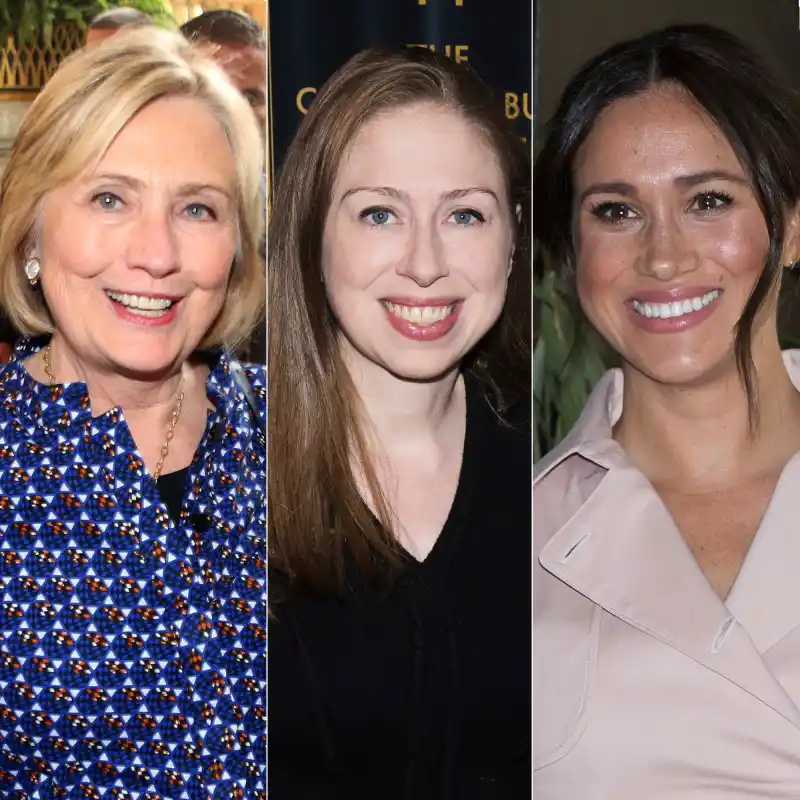 Hillary and Chelsea Clinton Defend Duchess Meghan Amid 'Inexplicable' U.K. Media Backlash