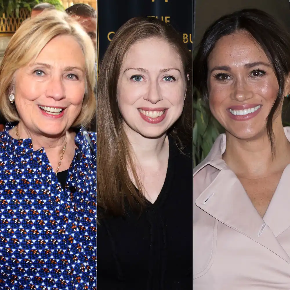 Hillary and Chelsea Clinton Defend Duchess Meghan Amid 'Inexplicable' U.K. Media Backlash
