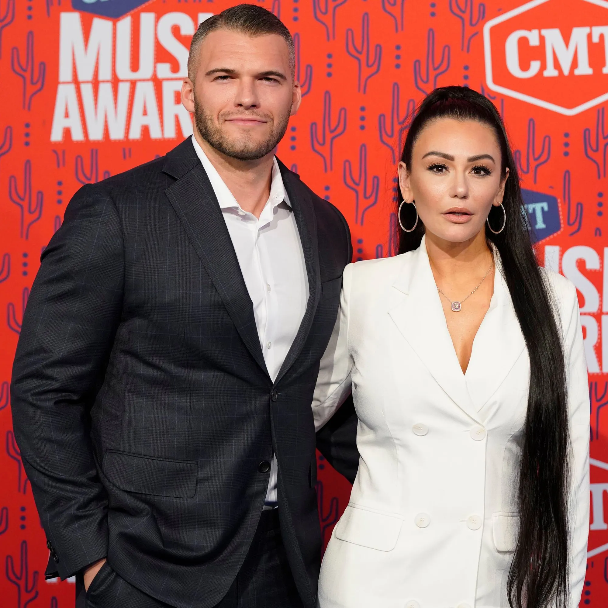 Jenni 'JWoww' Farley and Ex Zack Carpinello Reunite at Universal Studios in Florida