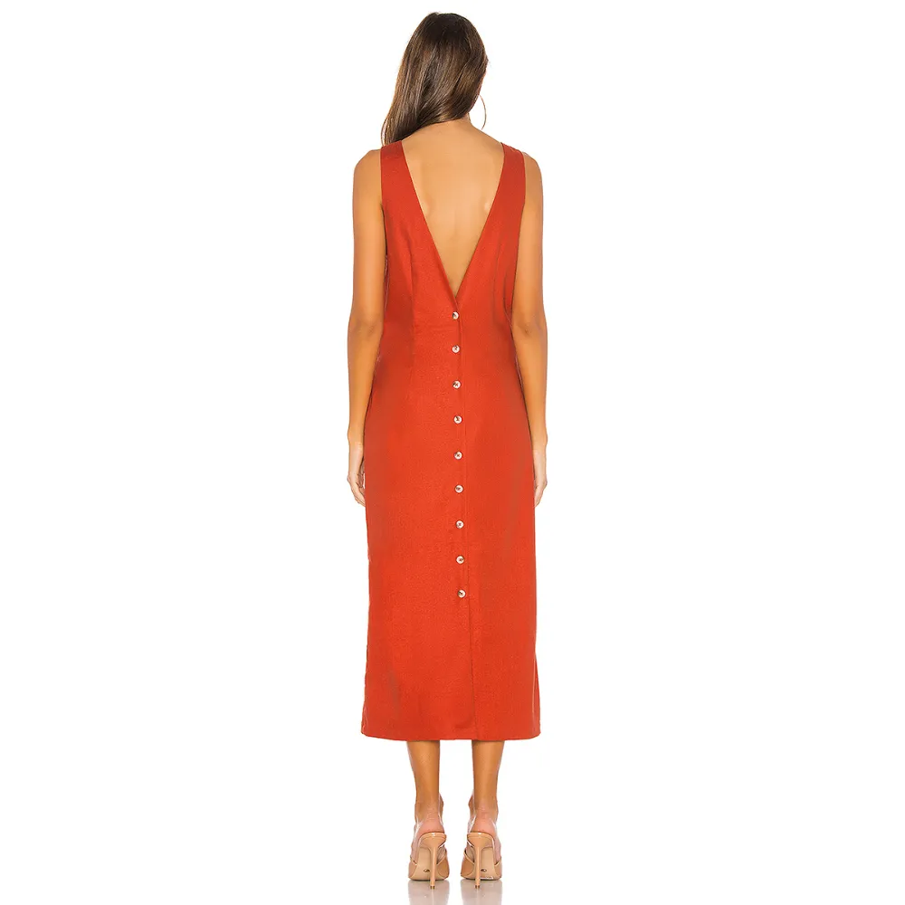 L'Academie Darcy Midi Dress