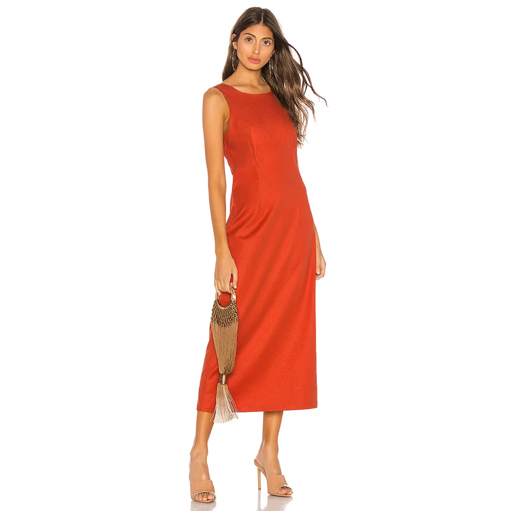 L'Academie Darcy Midi Dress
