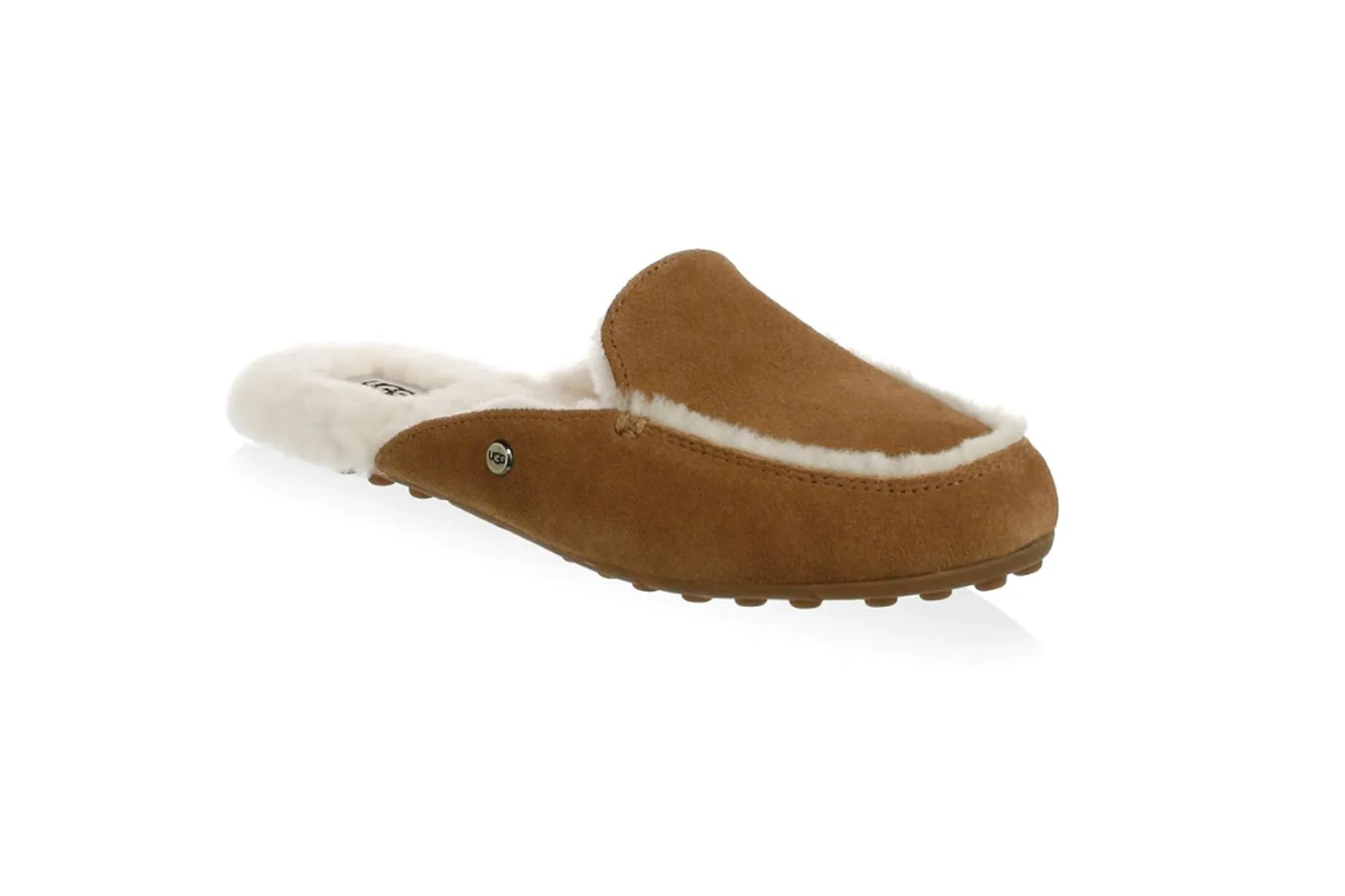 UGG W Lane Shearling-Lined Slip-On Loafers