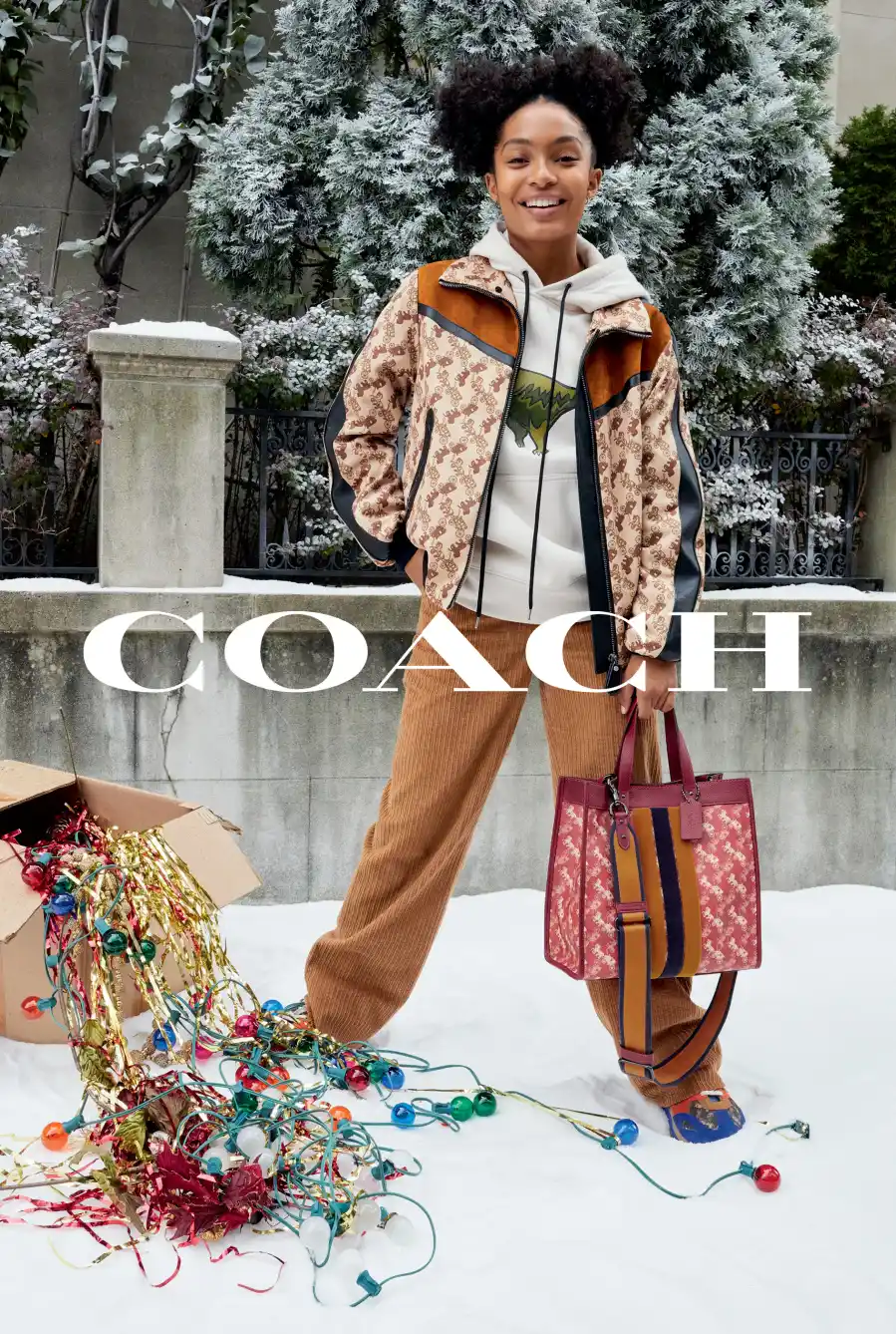 2019 Coach Holiday Campaign - Yara Shahidi