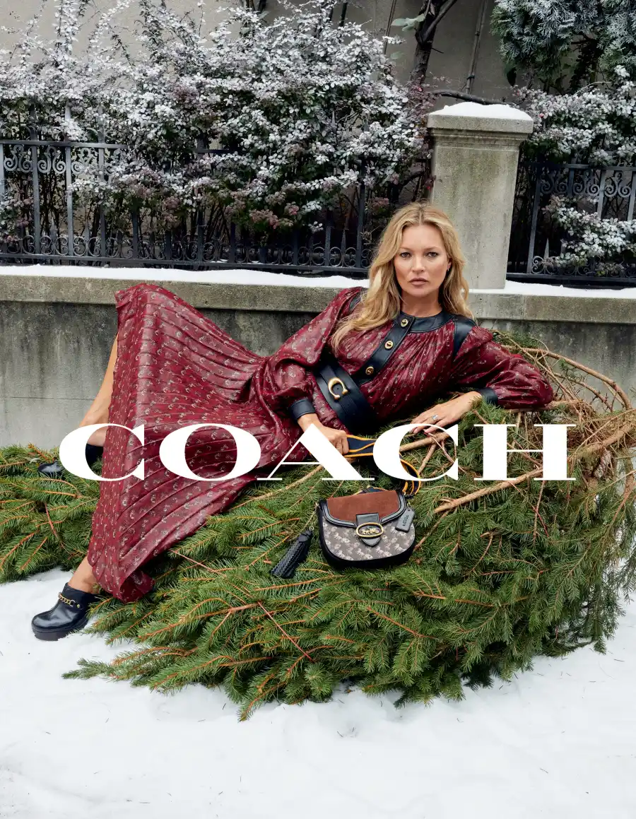 2019 Coach Holiday Campaign - Kate Moss