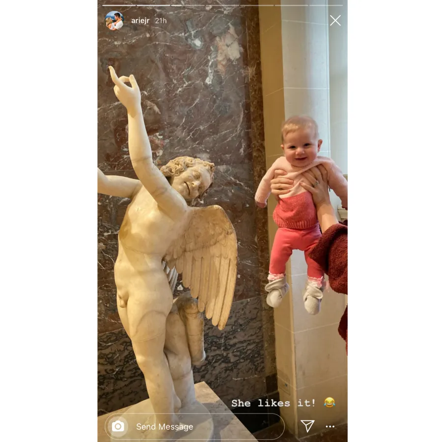 Alessi Luyendyk Visits The Louvre