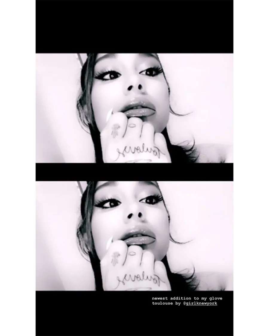 Ariana Grande New Tattoo