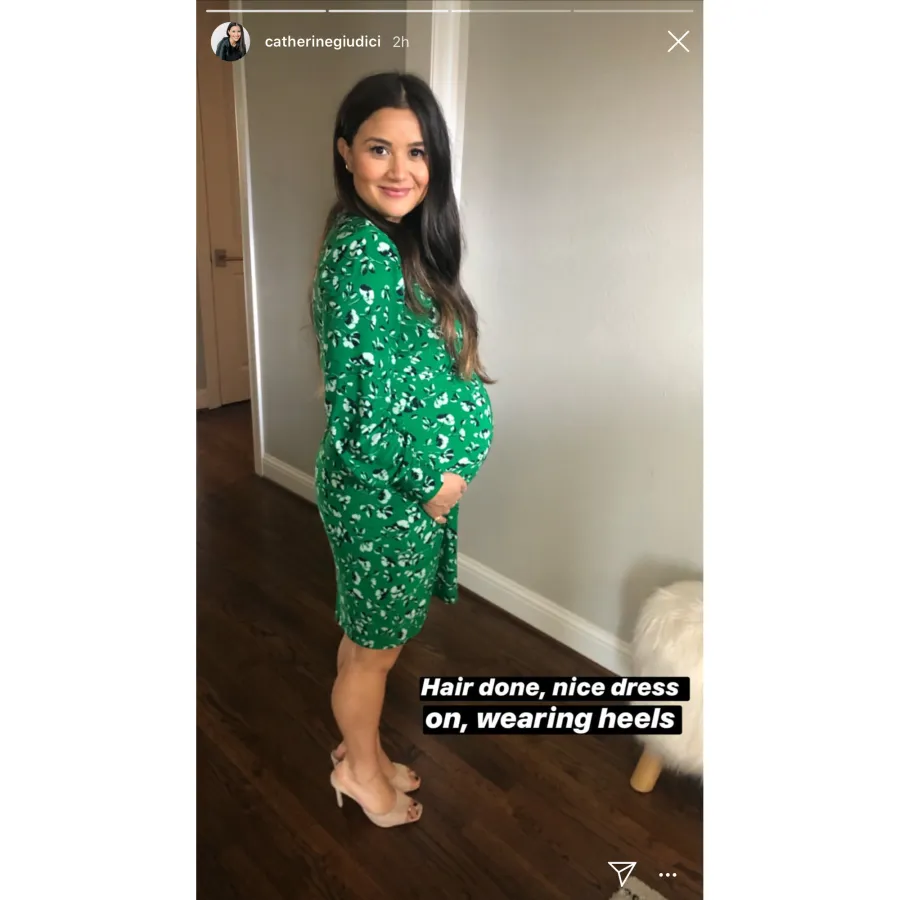 Catherine Giudici Baby Bump