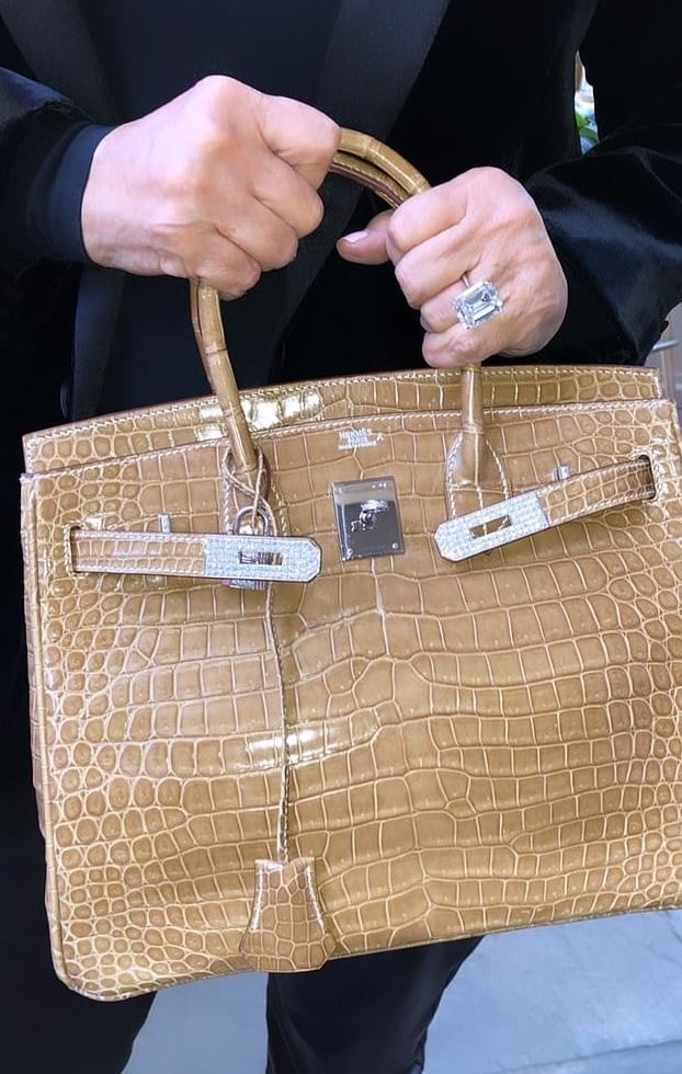 Jenner diamond Birkin