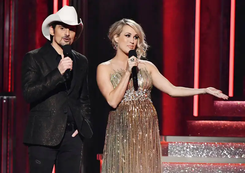 Brad Paisley and Carrie Underwood Hosting CMA Awardss 2018
