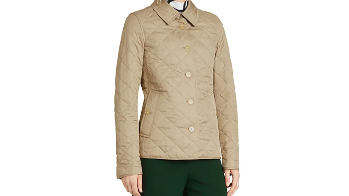 Burberry Frankby 18 Quilted Jacket