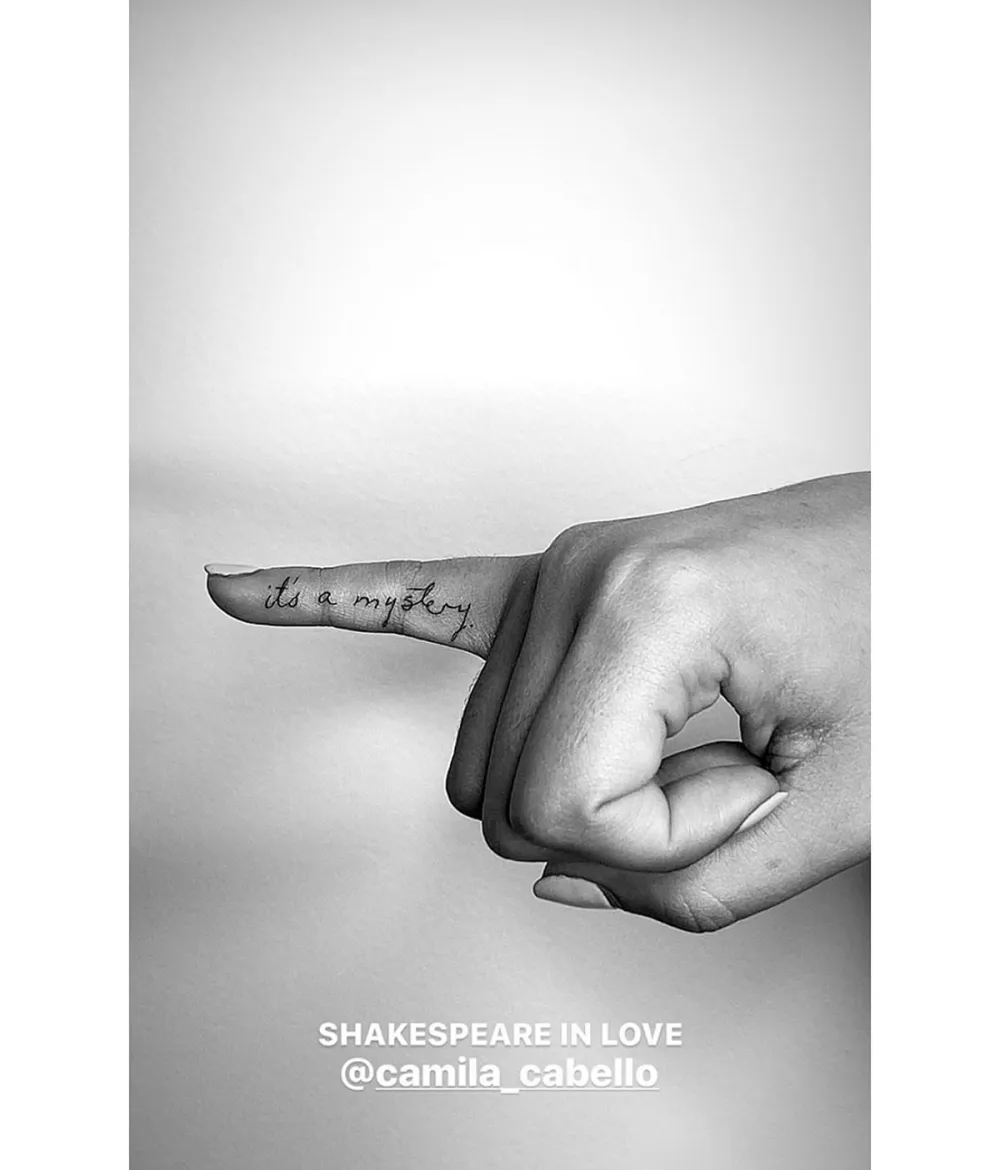 Camila Cabello and Shawn Mendes Got Cute Tattoos Together