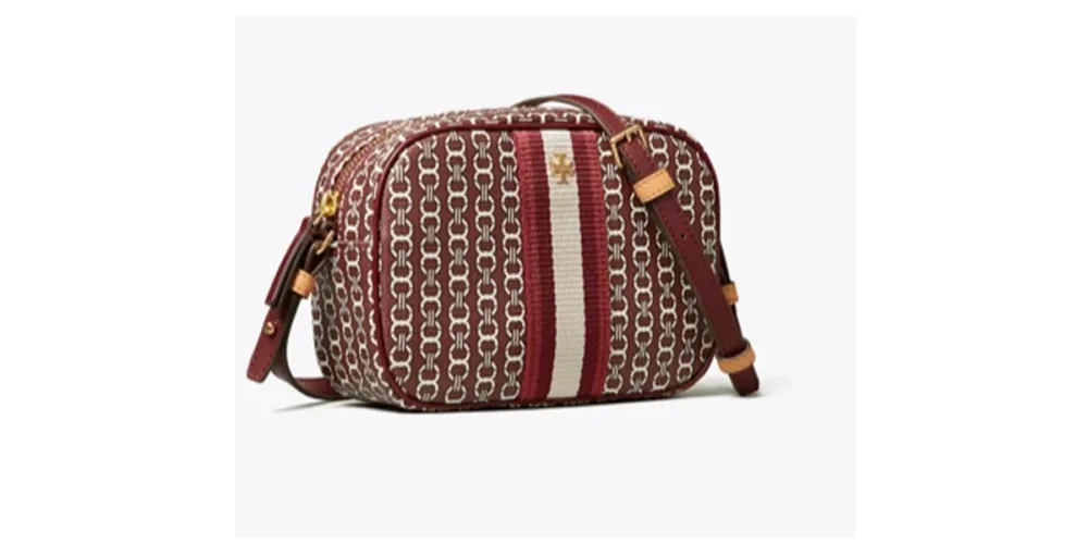 Tory Burch Gemini Link Canvas Mini Bag