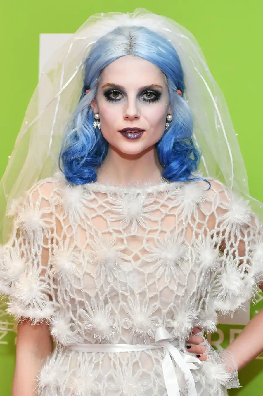Celebs in Wigs Halloween Edition - Lucy Boynton