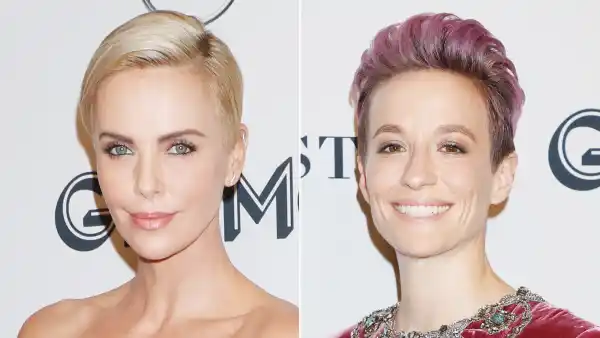 Charlize Theron and Megan Rapinoe