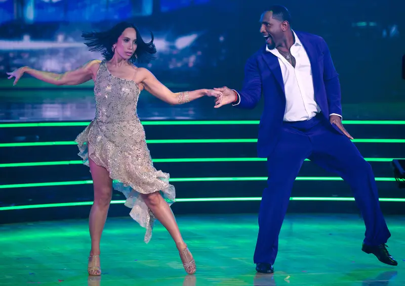 Cheryl Burke and Ray Lewis Dancing With The Stars DWTS