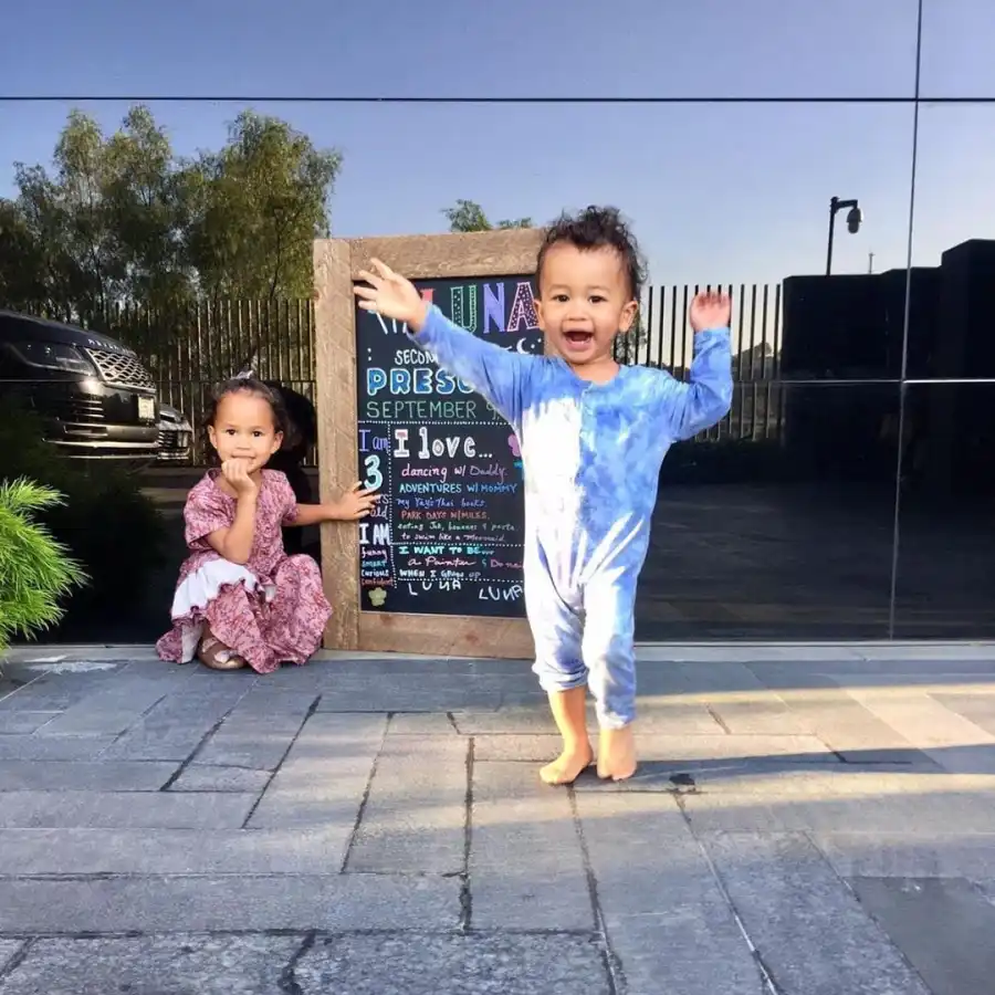 Chrissy Teigen and John Legend Sweetest Moments With Their Kids