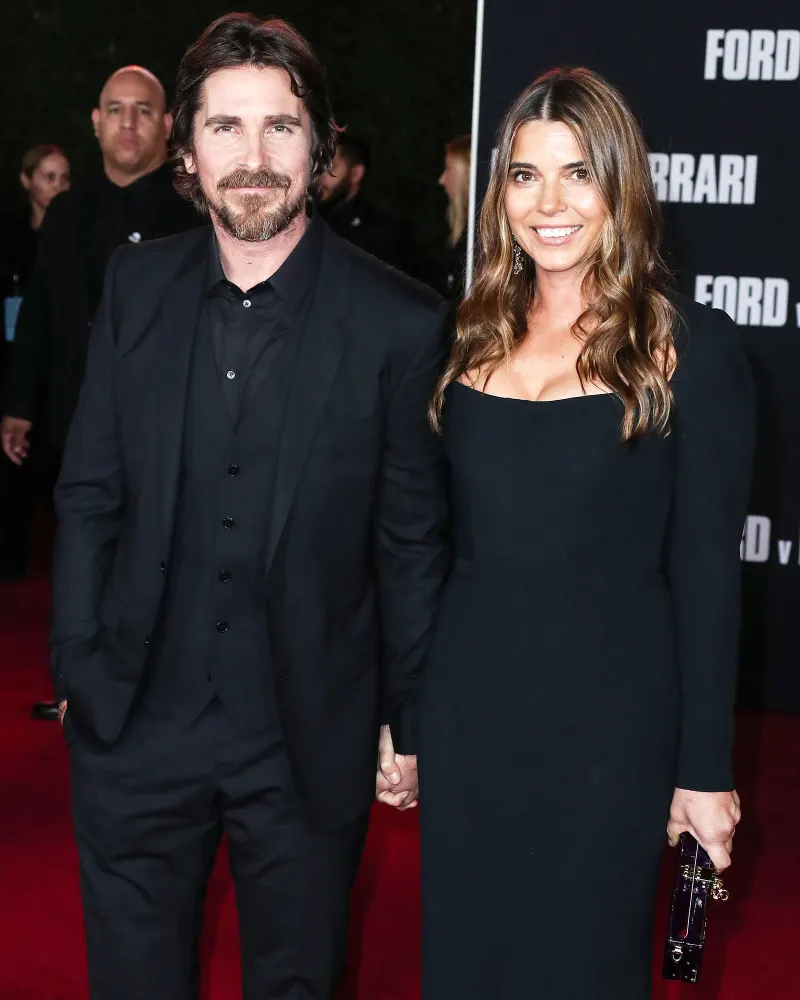 Christian Bale and Sibi Blazic at Ford v Ferrari Premiere Kids Have Never Seen His Movies