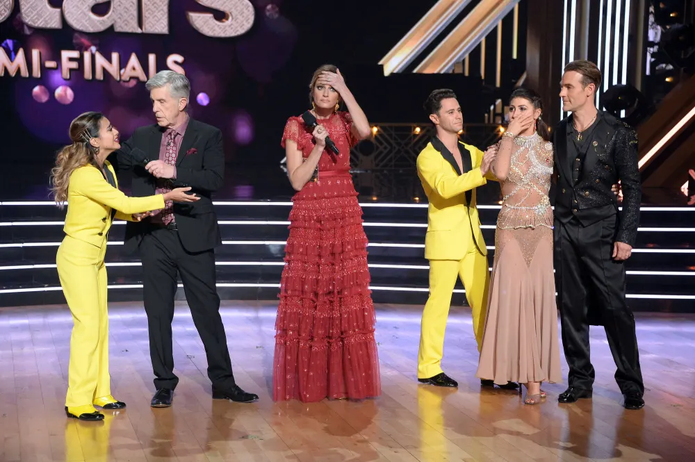 ALLY BROOKE, TOM BERGERON, ERIN ANDREWS, SASHA FARBER, EMMA SLATER, JAMES VAN DER BEEK DWTS&rsquo; Ally Brooke Reveals What James Van Der Beek Said to Her After She Offered to Be Eliminated