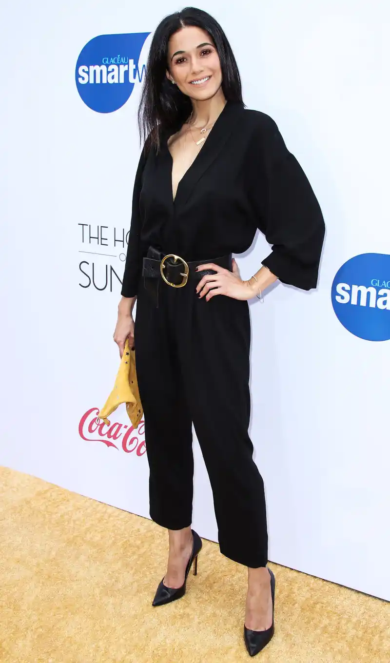 Emmanuelle Chriqui Wears Dame Clothing