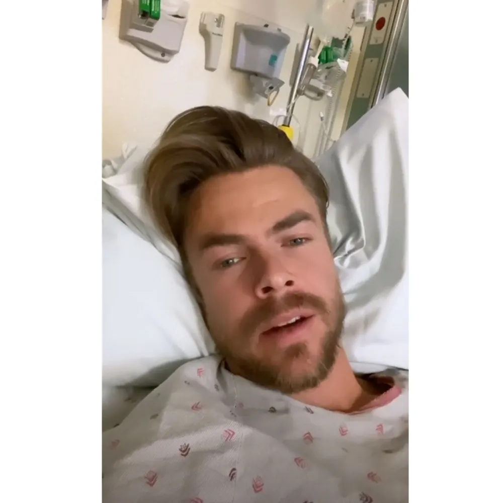Derek Hough Has Emergency Surgery to Remove Appendix-inline